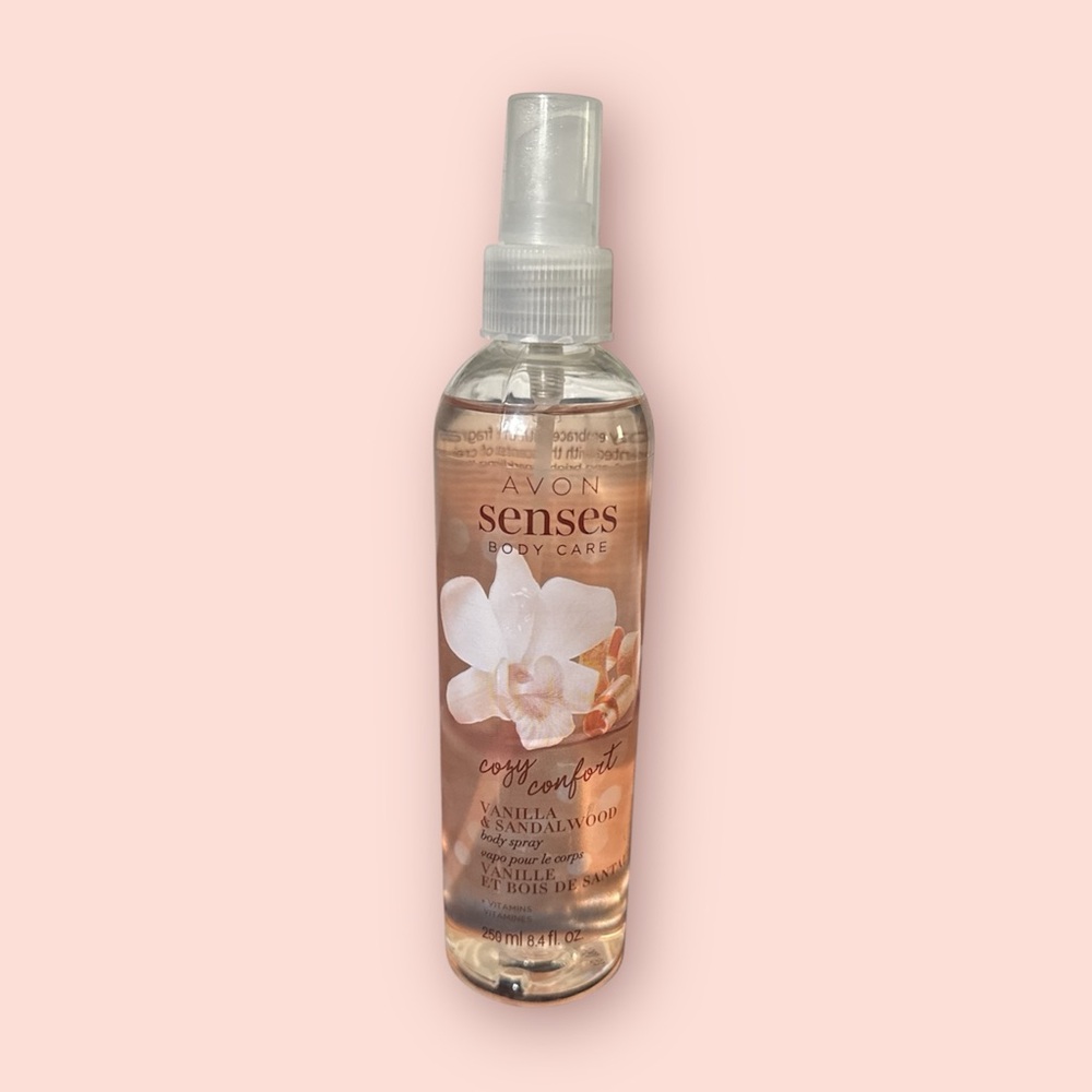 Avon Senses Vanilla & Sandalwood Body Spray DISCONTINUED
